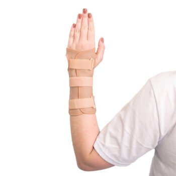 Órtese Curta Bilateral com Tala para Punho
