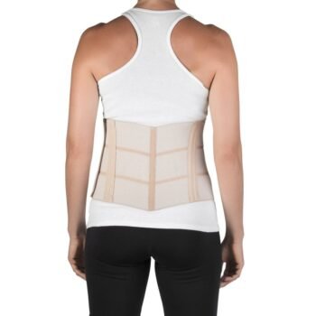 Faixa Abdominal Elástica com Hastes Flexíveis